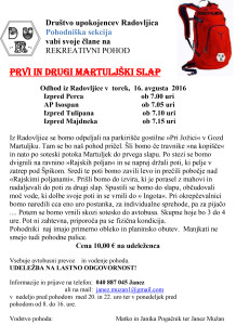 Pohodniška sekcija